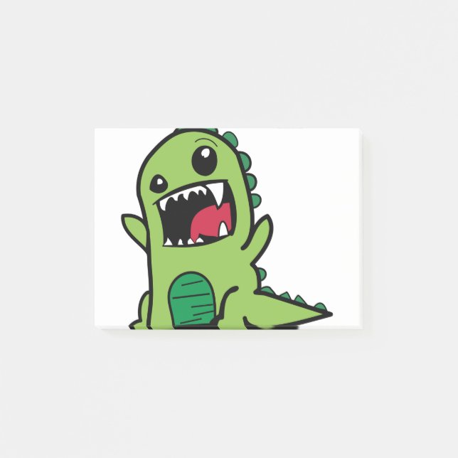 Dinosaur Post-it Notes (Front)