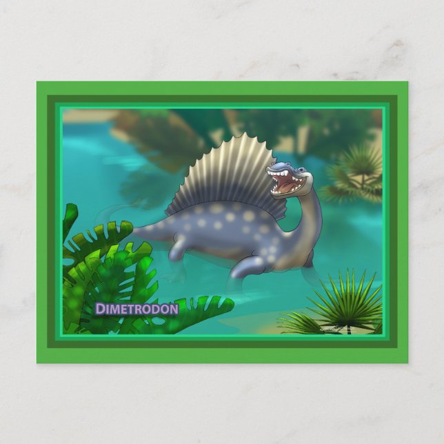 Dinosaur Postcard (Front)