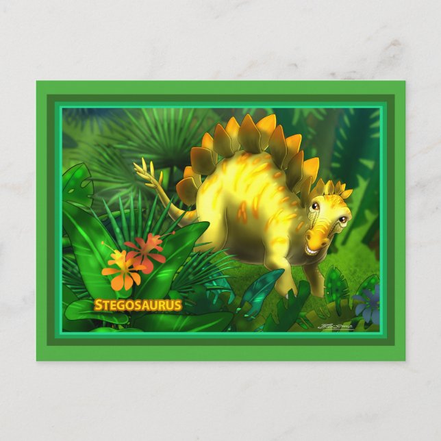 DInosaur Postcard (Front)