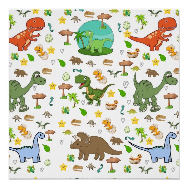Dinosaur Poster (Front)