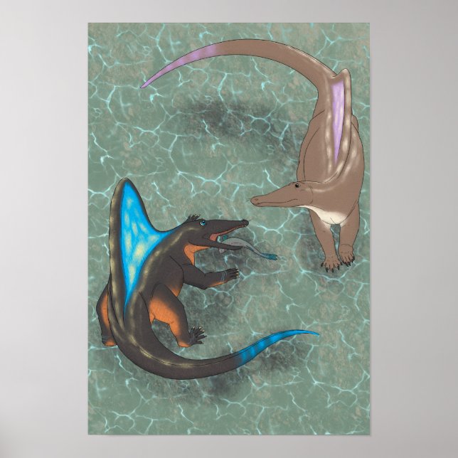 Dinosaur poster - Secodontosaurus (Front)