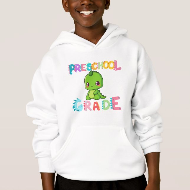 Dinosaur Preschool GRADE Squad teacher School (Front)