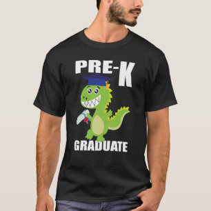 Dinosaur Preschool Graduation cap preschool gradua T-Shirt