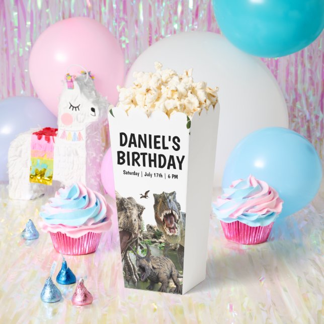 Dinosaur Printable birthday party, Dino Party Favor Box (Party)