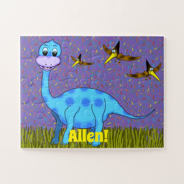 Dinosaur Puzzle (Horizontal)