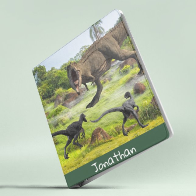 Dinosaur Raptor Tyrannosaurus Battle Name  Binder (Creator Uploaded)