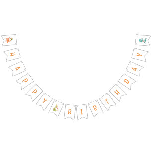 Dinosaur Rex Anniversaire Fête Douche bannière de 