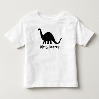 Dinosaur: Ring Bearer Toddler T-shirt