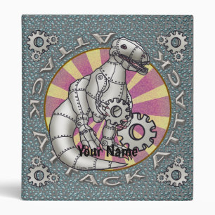 Dinosaur Robot binder