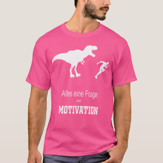 Dinosaur Running Sport Motivation Trex T-Shirt