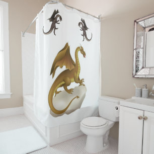 Dinosaur Shower Curtain