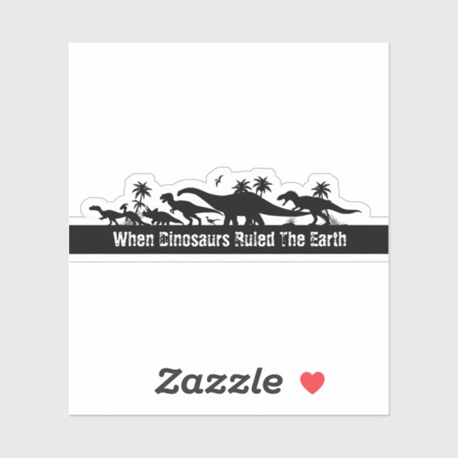 Dinosaur Silhouettes (Sheet)