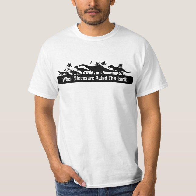 Dinosaur Silhouettes T-Shirt (Front)