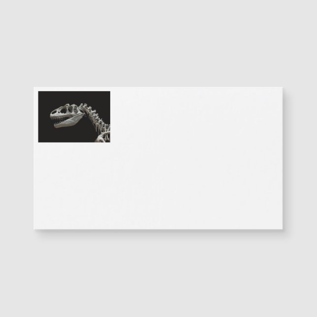 Dinosaur Skeleton Business Cards (Front)