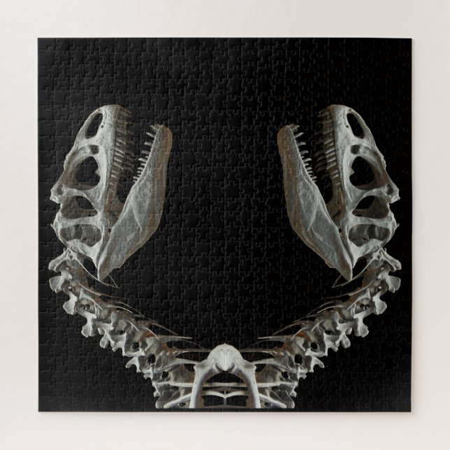 Dinosaur Skeleton Jigsaw Puzzle,676 pcs Puzzle (Vertical)