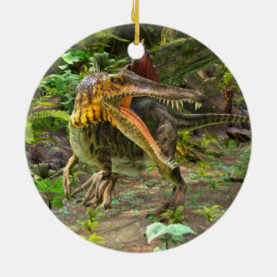 Dinosaur Spinosaurus Ceramic Ornament