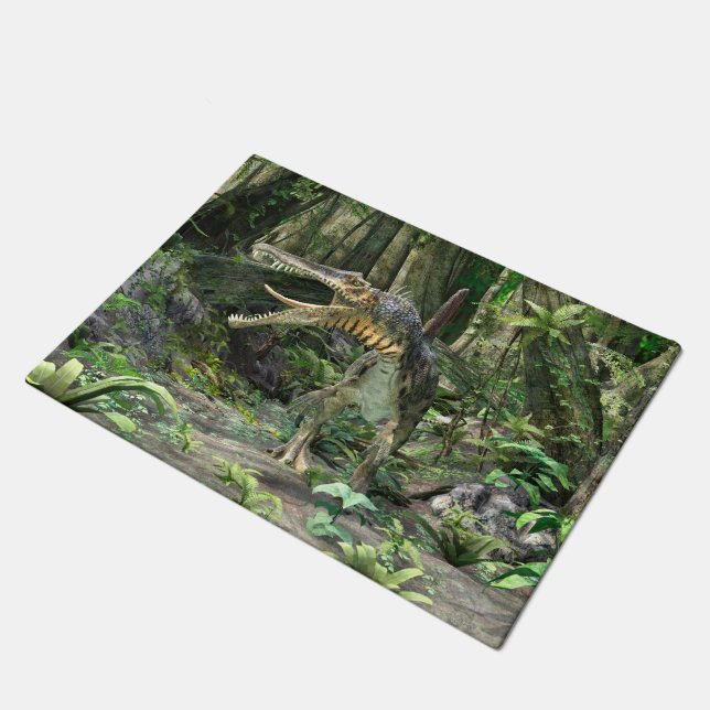 Dinosaur Spinosaurus Doormat (Angled)