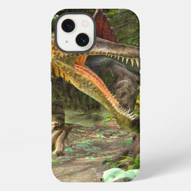 Dinosaur Spinosaurus iPhone Case (Back)