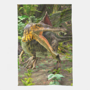 Dinosaur Spinosaurus Kitchen Towel