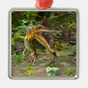 Dinosaur Spinosaurus Metal Ornament