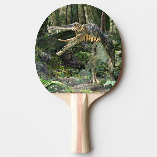 Dinosaur Spinosaurus Ping Pong Paddle (Front)