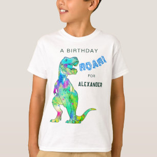 Dinosaur T-Rex Birthday Boy Party T-Shirt