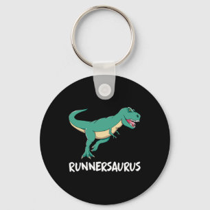 Dinosaur T-rex Dino Funny Exercise Cardio Running  Keychain