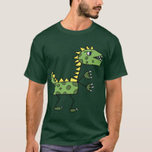 dinosaur t-rex drawing cartoon