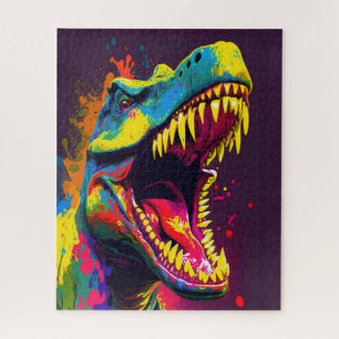 Dinosaur  T Rex Jussica World Kids Jigsaw Puzzle