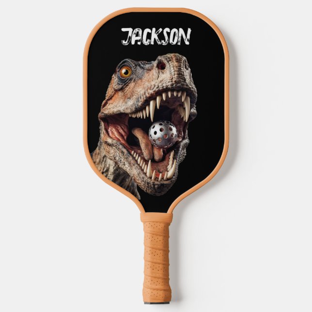 Dinosaur T-Rex  Pickleball Paddle (Front)