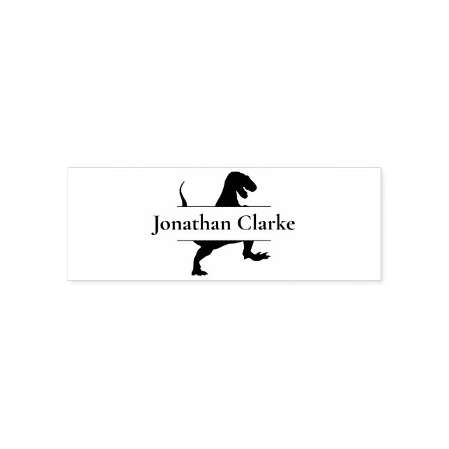 Dinosaur T Rex Stomp Stamp (Design)