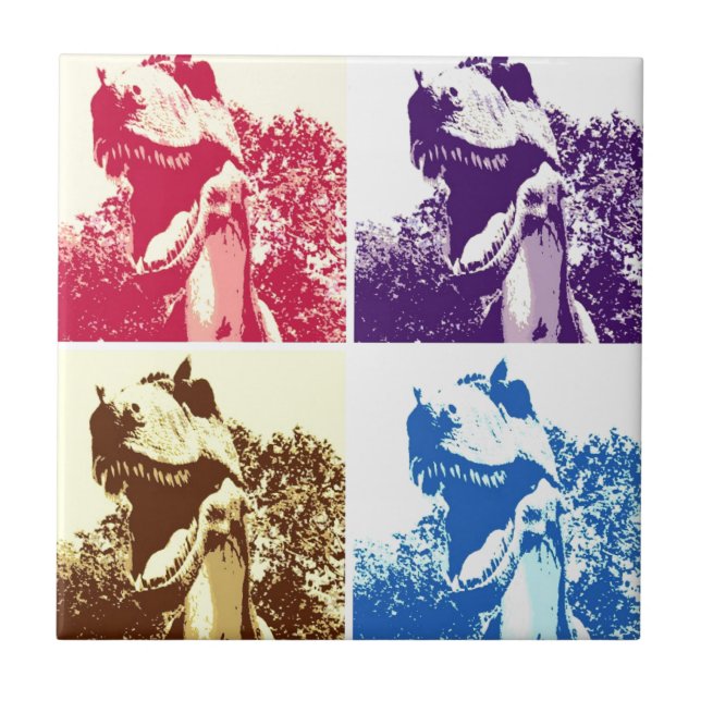 Dinosaur T-Rex Tile (Front)