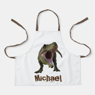 Dinosaur T-rex Tyrannosaurus Jurassic Personalized Apron