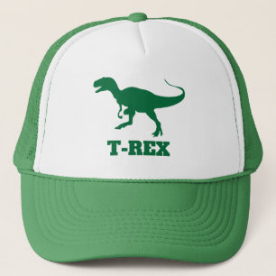 Dinosaur T-Rex Tyrannosaurus Personalized Trucker Hat