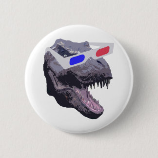 Dinosaur t-shirts 2 inch round button