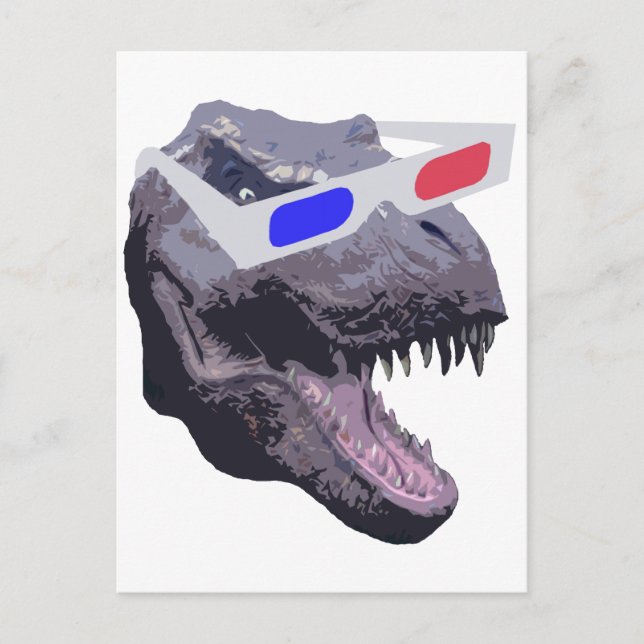 Dinosaur t-shirts postcard (Front)