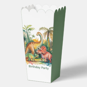 Dinosaur Theme Boy Birthday Party Favour Favor Box