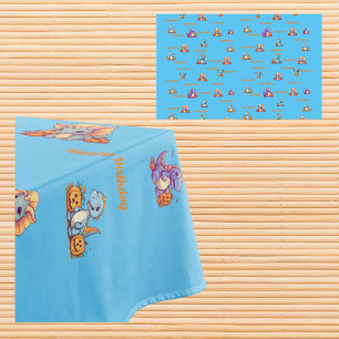 Dinosaur Thème Nappe pour Enfants Anniversaire