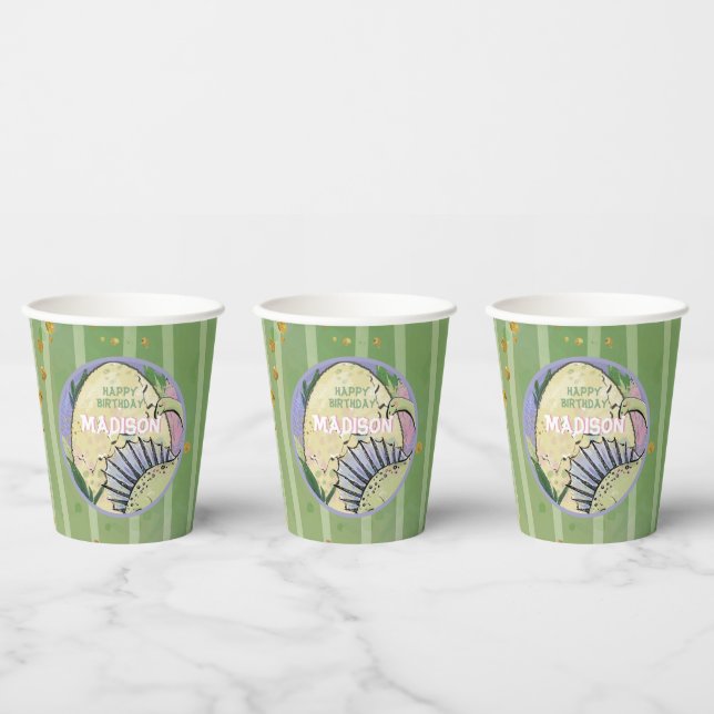 Dinosaur Theme Party Paper Cups (Multi)