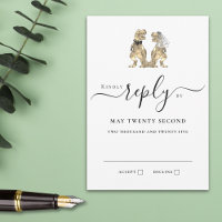 Dinosaur Theme Wedding Reply