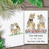 Dinosaur Themed Wedding