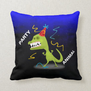 Dinosaur Throw Pillow