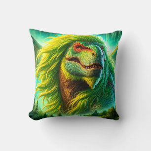 Dinosaur Throw Pillow