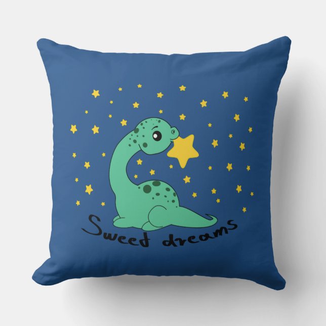 Dinosaur - Throw Pillow 20x20 (Front)