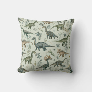 Dinosaur Throw Pillow | Bedroom Accent Accessories