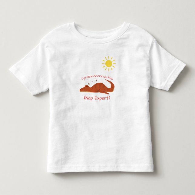 Dinosaur Toddler T-shirt (Front)