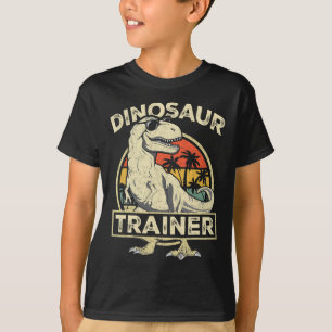 Dinosaur Trainer Halloween Costume Retro Dino Outl T-Shirt