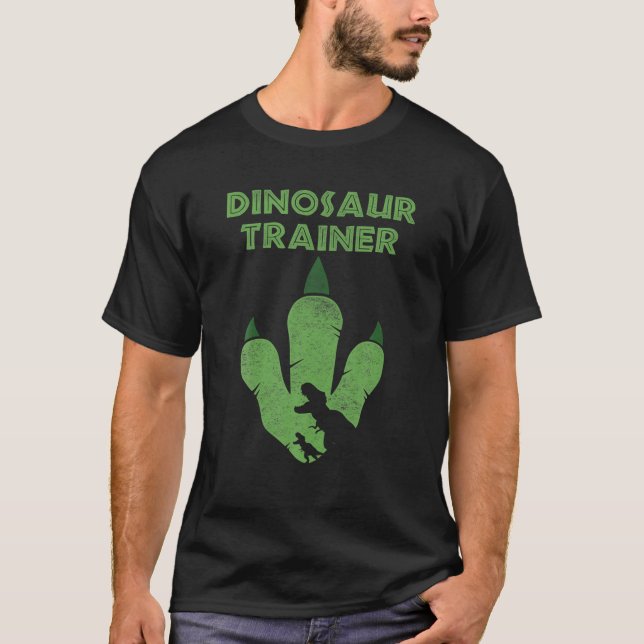 Dinosaur Trainer T Funny Dinosaur Gift T-Shirt (Front)