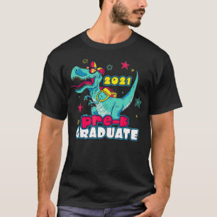 Dinosaur TRe PreK Grade Class 2021 Preschool Gradu T-Shirt