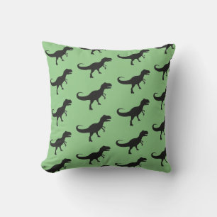 Dinosaur Trex Graphic Pattern Throw Pillow